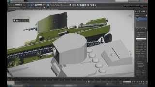 TimeLapse Modeling  T37 Tank [upl. by Lamberto]