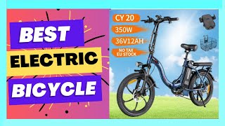 Samebike CY20 Folding Electric Bicycle 350W 36V 12Ah Fat Ebike 32kmh [upl. by Saihtam629]