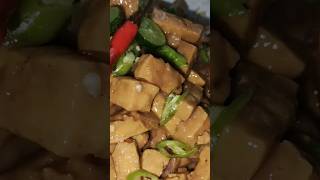 Sizzling Tofu🌶️ food sisigtofu [upl. by Shurlocke720]