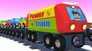 Trains for kids Choo Choo Train  Kids Videos for Kids  Trains Toy Factory Cartoon Train [upl. by Delmor]