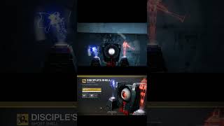 Destiny 2 New Ghost DISCIPLES SHELL destiny2 destiny2guide destiny2finalshape shorts gamer [upl. by Gardel]