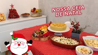 PREPARANDO UMA CEIA DE NATAL SIMPLES MAS COM AMOR ❤️  MINHAS RECEITAS [upl. by Eidissac]