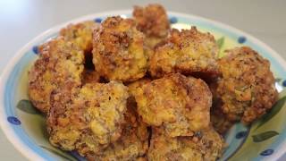 The Trick to Great Sausage amp Cheese Balls [upl. by Leahpar]