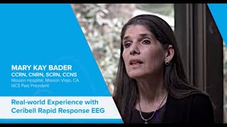 Mary Kay Bader shares her experience with Ceribell EEG [upl. by Rinna]