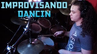 Dancin KRONO Remix  Drum Cover Improvisando [upl. by Notserk]