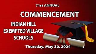 IHHS Commencement Thursday May 30 2024 [upl. by Ahtnahc]