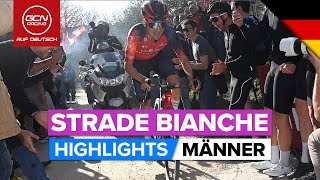 Strade Bianche 2023 Highlights  Männer [upl. by Sutherlan27]