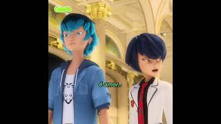 ADRIEN DEIXA MARINETTE ENVERGONHADA 🤣  MIRACULOUS 3ª TEMPORADA  LADYBUG  Mundo Gloob Shorts [upl. by Giavani]