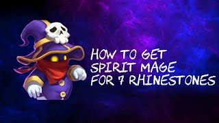 Castle clash  how to get spirit mage for 7 rhinestones [upl. by Dysart267]