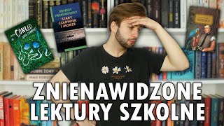 NAJGORSZE LEKTURY SZKOLNE👎🥱🤬 [upl. by Latton]