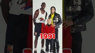 1991 Michael Jordan amp Macaulay Culkin  Michael Jackson [upl. by Onileva]