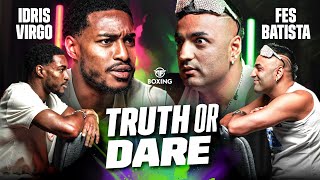 BOILING POINT Idris Virgo and Fes Batista TRUTH OR DARE  Misfits Boxing  Stake Pro Tournament [upl. by Orazal]