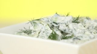 Cucumber Salad with Sour Cream amp Dill  Everyday Food with Sarah Carey [upl. by Soigroeg557]