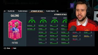 Auzio Reacts to NEW 93 Galeno SBC [upl. by Marquis]