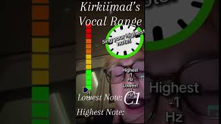 kirkiimad Full Vocal Range 5 octaves [upl. by Quent775]