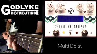 The Best Delay and Reverb Pedal  GFI Specular Tempus Demo by Mike Hermans [upl. by Eityak]