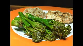 Quick amp Easy Sautéed Broccolini Recipe • A Great Side Dish 😋  Episode 249 [upl. by Affrica410]