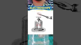 Electroscope Experiment shorts experiment [upl. by Nyrmak]