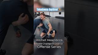 Mitchell Mesenbrink’s wrestling technique is next level grappling wrestling ncaawrestling [upl. by Atiek]