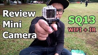 Review Hasil Video Dari Mini Camera SQ 13 Wifi  IR [upl. by Iredale241]