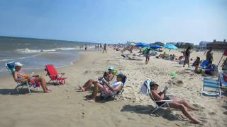 Dewey Beach Delaware Atlantic Ocean USA [upl. by Jobye]