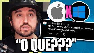 RESPONDENDO FANBOY DA APPLE [upl. by Wilbert]