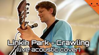 Linkin Park  Crawling live acoustic cover [upl. by Aufmann]