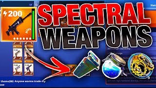 NEW SPECTRAL Weapons amp Zone  Spectrolite Ore amp Rainbow Crystals  Fortnite Save the World [upl. by Sheffield537]