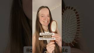 Detangling Tips ✨ hairbrushing detangling haircaretips healthyhair haircare [upl. by Calen]