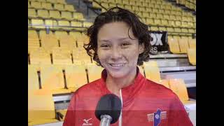 Belize Vs Guatemala in U19 Female Central American Volleyball Championship [upl. by Tekcirc472]