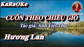 Karaoke Cuốn Theo Chiều Gió  Hương Lan [upl. by Merril962]