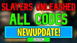 New Slayers Unleashed Codes  Roblox Slayers Unleashed Codes June 2024 [upl. by Daas615]