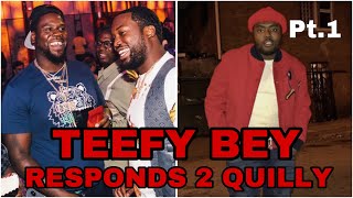 Teefy Bey RESPONDS To Quilly amp DJ Akademiks Over Meek Mill ACCUSATIONS RAW amp UNCUT [upl. by Chuu226]