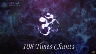 Om  Mantra Meditation  108 Times Chant  Extremely Powerful Third Eye Chakra Meditation [upl. by Uziel640]