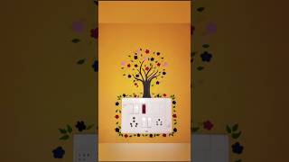 DIY Switchboard Painting🎨switchwords painting diy trendingshorts 🍁🍂 [upl. by Athalee722]