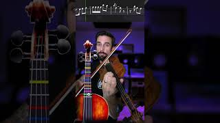 🎻 Carmen  Habanera  G Bizet Tutorial Part 2 with Sheet Music and Violin Tabs 🤘 [upl. by Seldun]