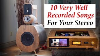 10 Songs To play on your HIFI Stereo System [upl. by Nohsav]