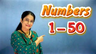 Learn Numbers 1 to 50  Learn Marathi For Beginners  मराठी अंकवाचन  Pebbles Marathi [upl. by Thaxter]