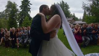 Joe and Katie Gleasons Wedding Ceremony GoPro OFFICIANT VIEW September 14 2019 [upl. by Rothwell]