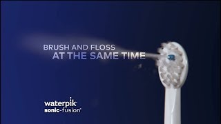 Waterpik™ SonicFusion™  Now Its Easy to Floss and Brush [upl. by Hannazus633]