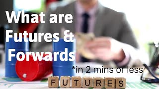 What are futures and forwards  In 2 minutes or less [upl. by Uriia]