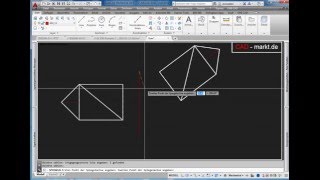 Grundlagen AutoCAD  Spiegeln [upl. by Neetsyrk]