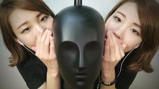 한국어 ASMR Inaudible eartoear whispering 못알아듣는 소리로 속닥속닥 [upl. by Eicak]