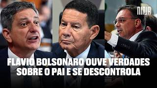 🔥Flávio Bolsonaro dá chilique ao ouvir que Jair vai preso🔥Rogério Carvalho detonou golpe fracassado🔥 [upl. by Jerusalem]