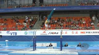 TSUKAHARA Naoya AUS – 2014 Artistic Worlds Nanning CHN – Qualifications Parallel Bars [upl. by Christean269]