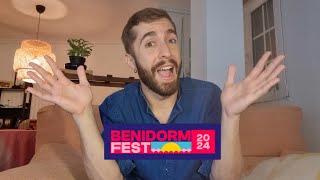 🤩 BENIDORM FEST 2024 🎶 Reacción 16 participantes [upl. by Tilda]