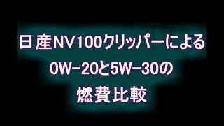 第37回「0W 20と5W 30の燃費比較」の巻 [upl. by Phyllida222]