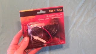 Nev Reviews  Jaycar Universal 12v Usb Port Kit [upl. by Ahsema398]