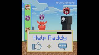 Wait for end  Black bullies Raddy and the ending 😱shorts sprunki minecraft [upl. by Musette]