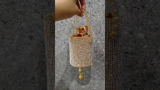 Golden polti bag Can be customized in any color bags potlibags trendingbags customizedbags [upl. by Abey]